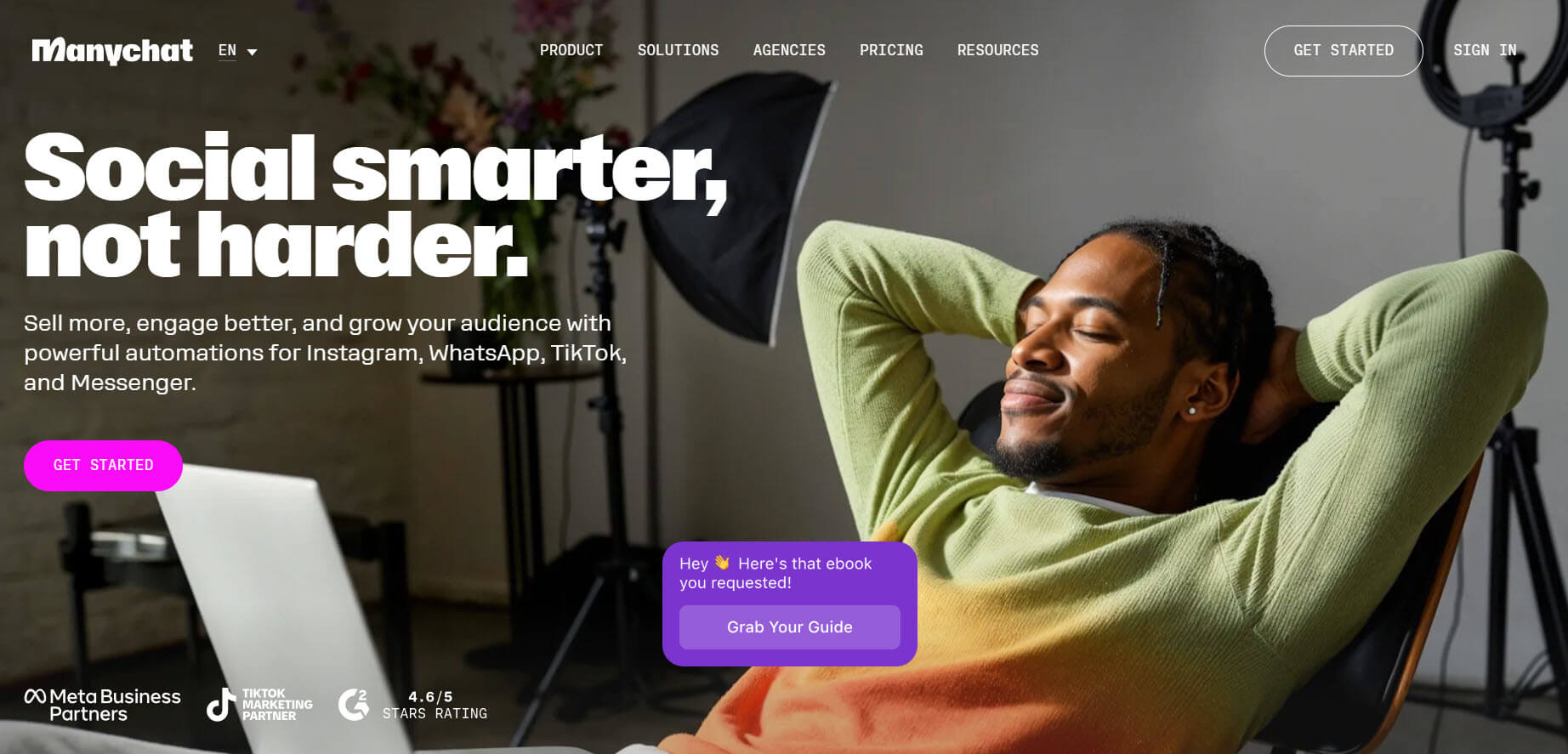 ManyChat platform