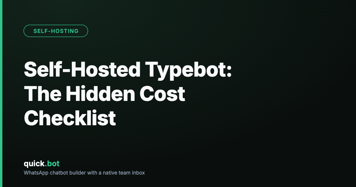 Self-Hosted Typebot: What Does It Really Cost?