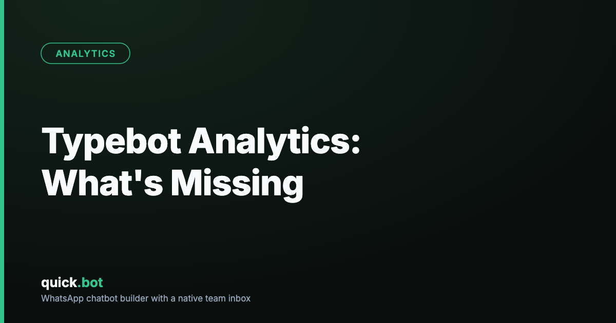 Typebot Analytics