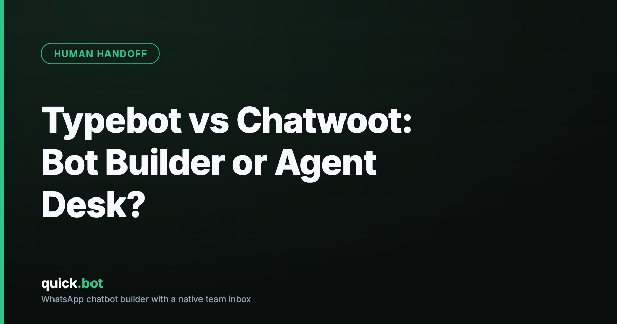 Typebot vs Chatwoot