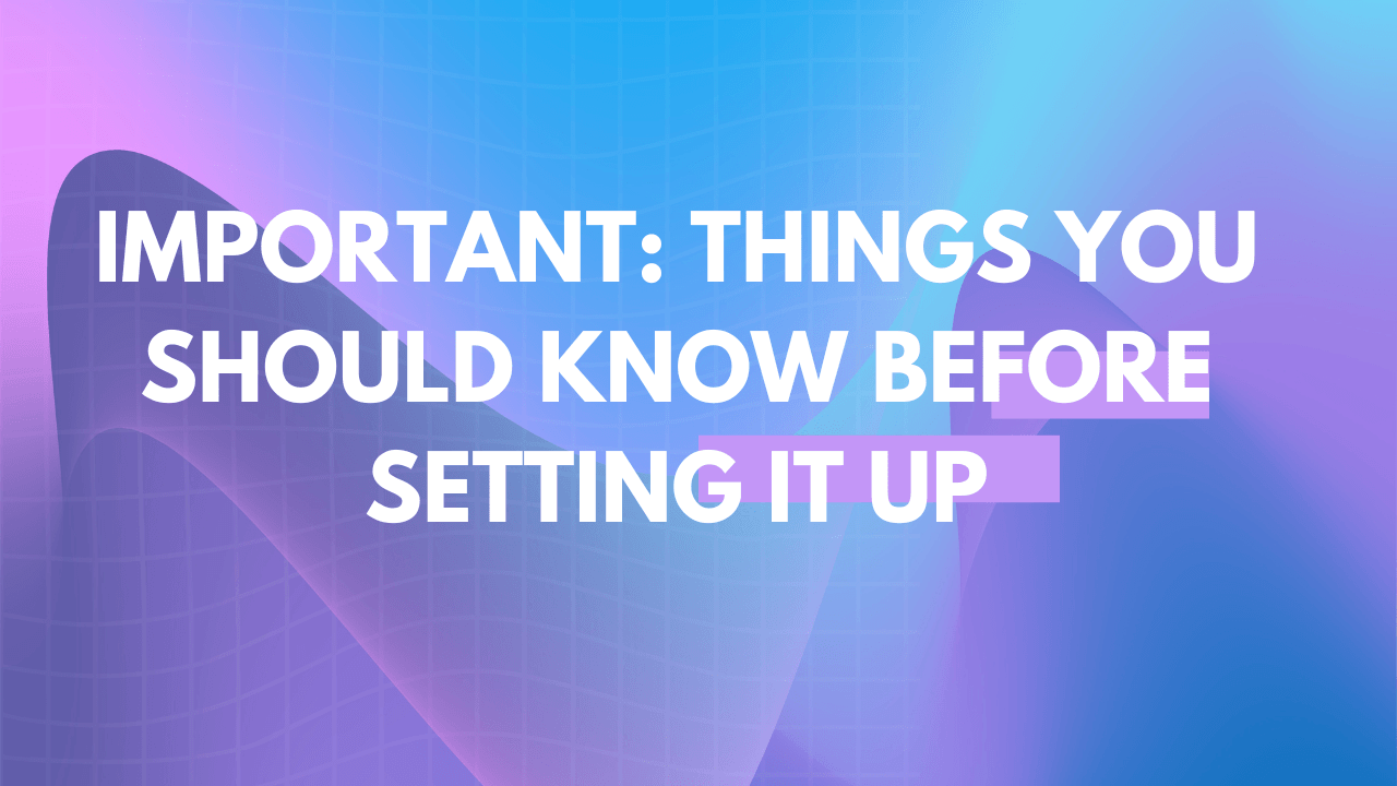 Things you should know before setting up conversational automation